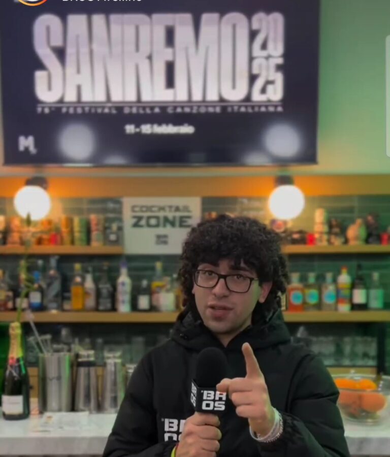 “Brivido” dal Bros a Sanremo, il barista cantante annuncia l’arrivo nella città del Festival