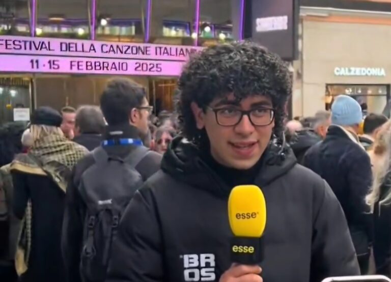 Inizia il Festival e l’avventura di Mario a Sanremo, caffe’ cantato per la Kimbo nella settimana di kermesse