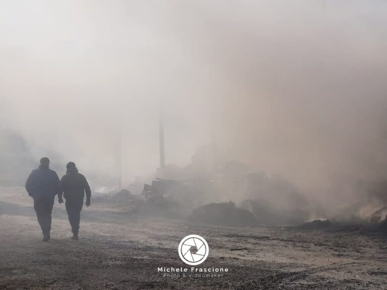 Alta Irpinia, ancora fiamme alle rotoballe in un’azienda agricola: quarto caso nel 2025