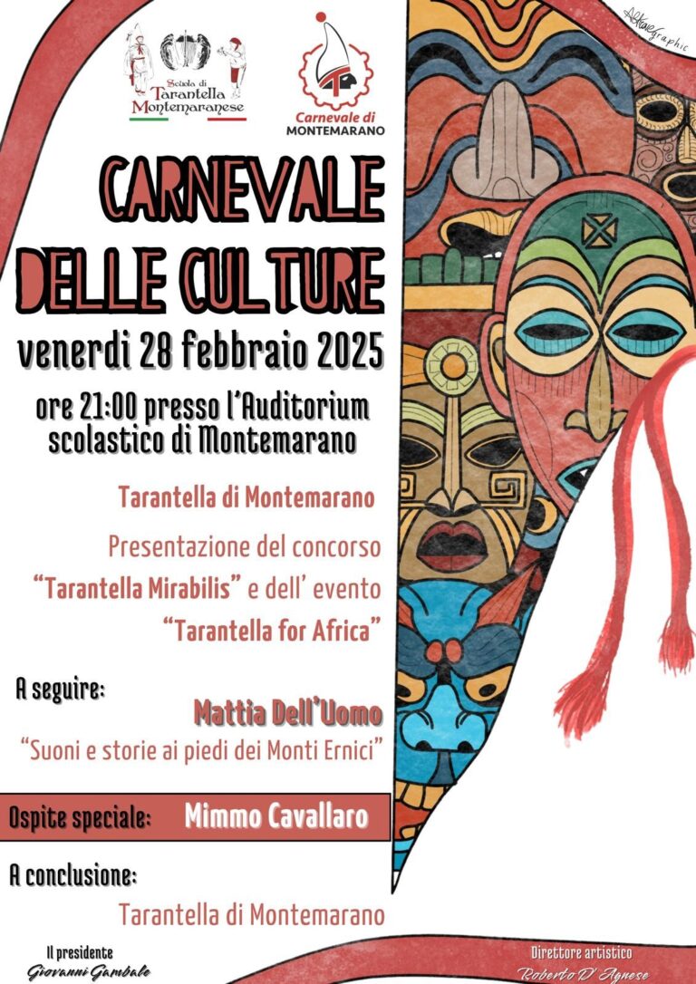 Carnevale delle Culture: un viaggio tra tradizioni e musica a Montemarano