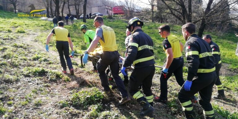 Anziano scomparso, corpo individuato dall’elicottero della Guardia di Finanza