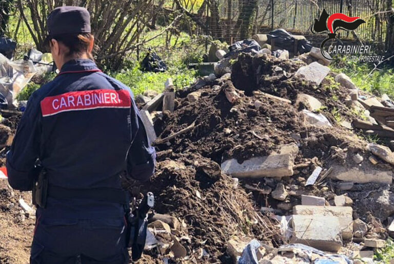 Monteforte, sequestrata area di 300 metri quadrati per gestione illecita di rifiuti
