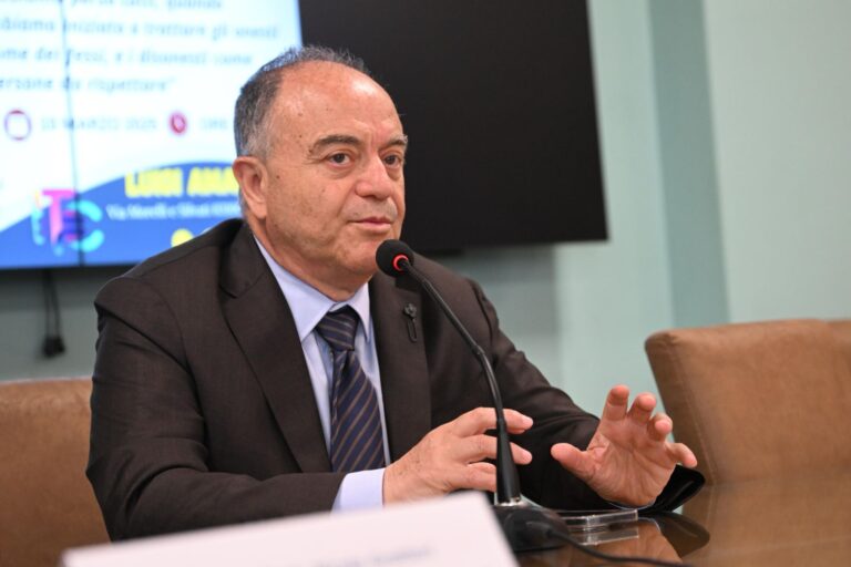 Il Procuratore Gratteri a Palazzo  di Giustizia per un incontro con Airoma