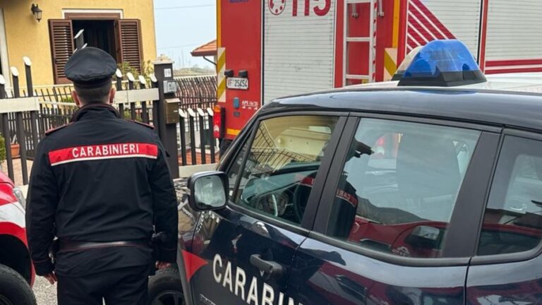 Incendio domestico a Montemarano: intervento dei Carabinieri