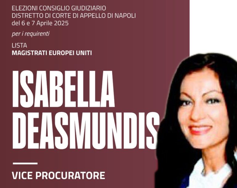 Consiglio Giudiziario, in corsa il viceprocuratore irpino De Asmundis e i giudici  Gennaro Lezzi e Anna Tirone