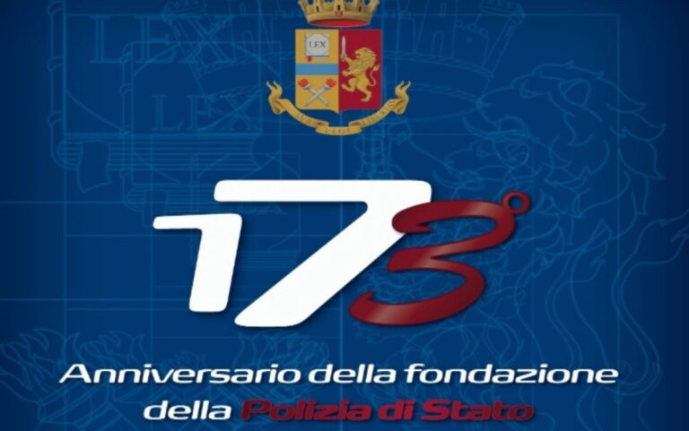 173° anniversario della Fondazione della Polizia di Stato, cerimonia celebrativa ad Avellino