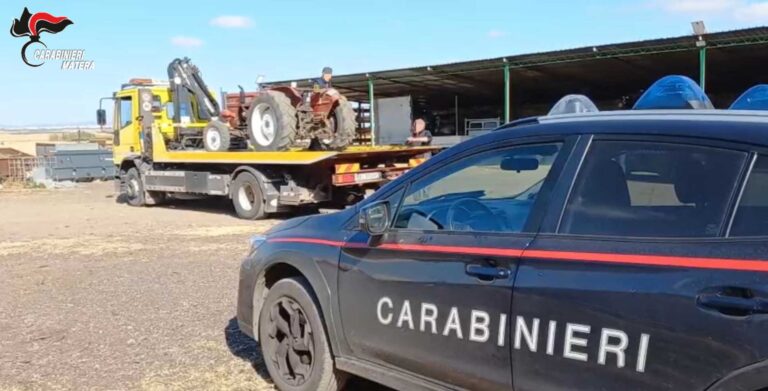 Riciclaggio di mezzi agricoli, vasta operazione dei Carabinieri: perquisite anche aziende agricole irpine