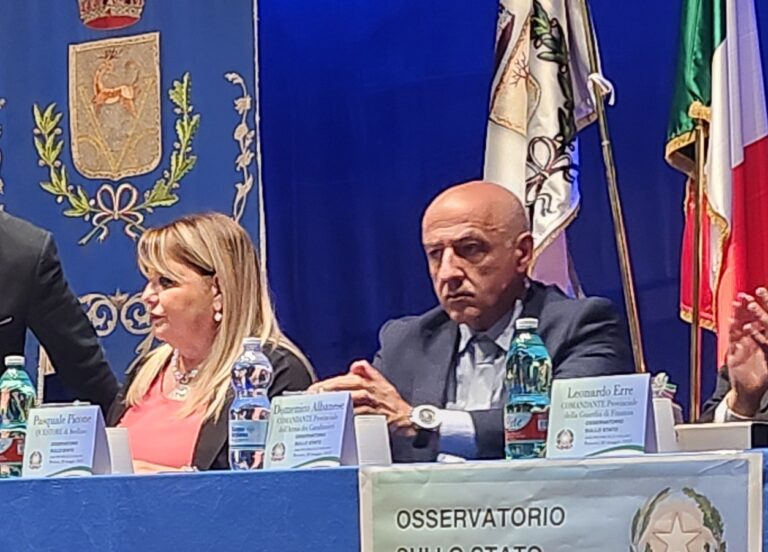 Il questore Picone “scuote” platea e sindaci: noi ci siamo, ognuno faccia la sua parte
