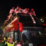 avellino coppa sfilata serie b bus scoperto