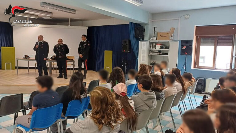 Mandamento Baianese e Vallo di Lauro: cultura della legalità, i Carabinieri incontrano circa 500 studenti