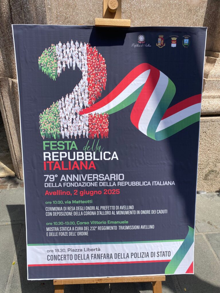 Festa della Repubblica, concerto della Fanfara della Polizia di Stato in Piazza Liberta’