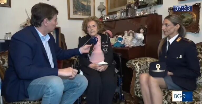 Truffatori di anziani beffati dalla vittima, la signora Carmela spiega ai microfoni Rai: ho finto di credergli