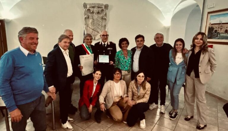 Avella, encomio dal consiglio comunale al luogotenente Piccione: un punto di riferimento