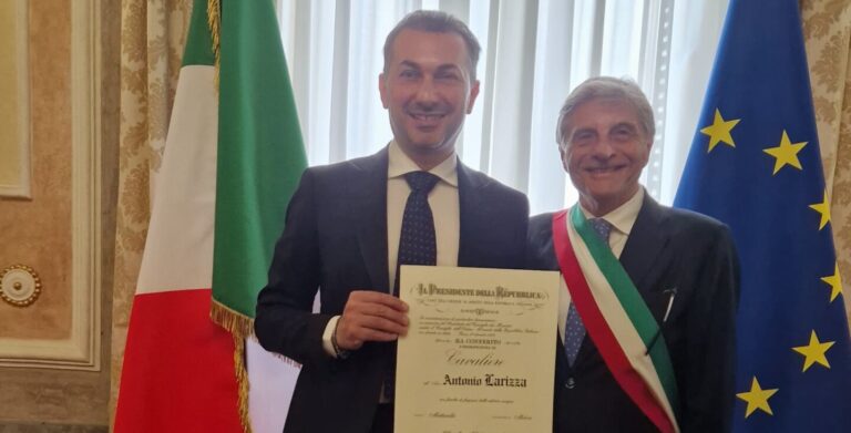 L’Avvocato Antonio Larizza nominato Cavaliere al Merito della Repubblica Italiana