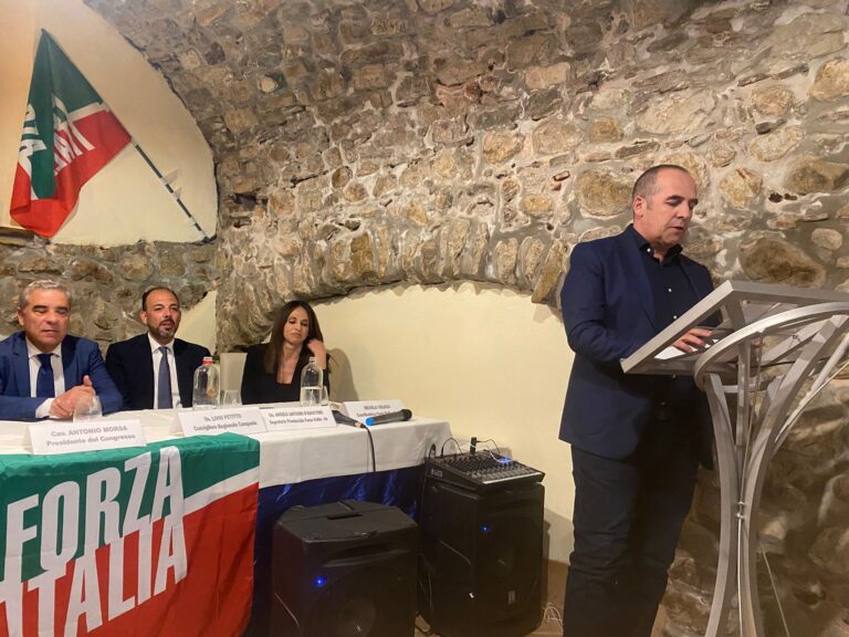 Forza Italia: Congresso cittadino a Paternopoli, eletto il nuovo direttivo