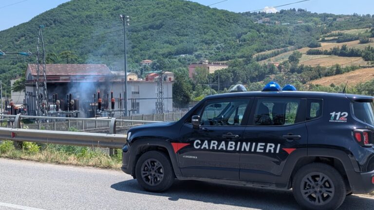 A Savignano Irpino incendio all’interno di una cabina elettrica