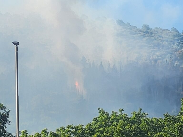 In Irpinia arrivano i primi roghi: in fiamme la montagna di Marzano di Nola