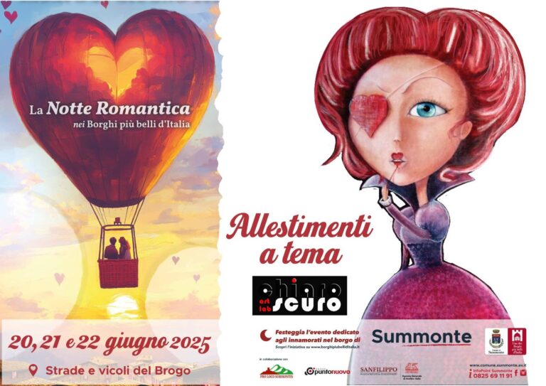 Summonte, tra luci e poesia: “La Notte Romantica”