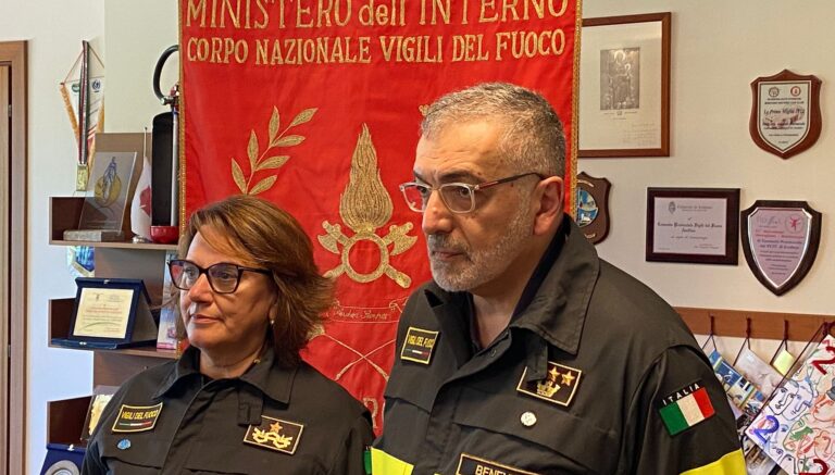 VIDEO/ La sfida di Bellizzi: al comando dei Vigili del Fuoco di Avellino e Benevento