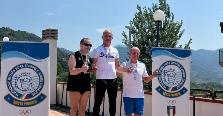 Doppio oro al nuotatore grottese Franco Ulto, già Campione nazionale di categoria