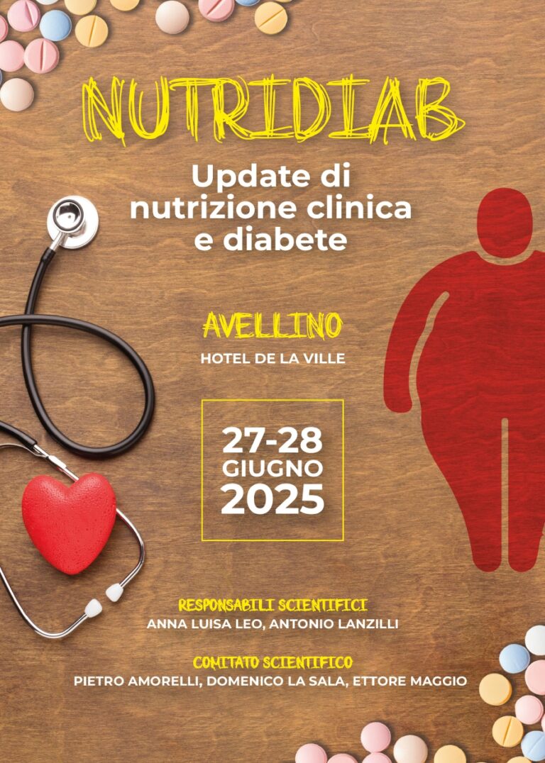 Disturbi alimentari e diabete, ad Avellino il congresso organizzato dai professionisti del Moscati
