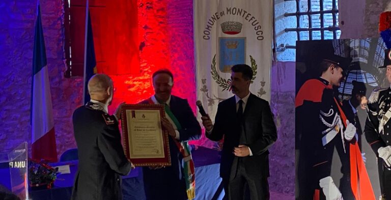 VIDEO/ L’Arma dei Carabinieri cittadina onoraria di Montefusco
