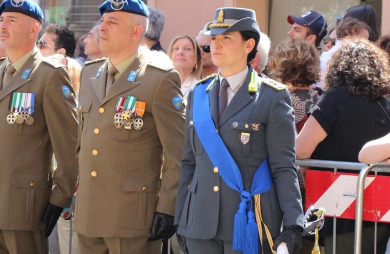 Omaggio al Tenente Colonnello Filomena Pisaniello, Cavaliere della Repubblica