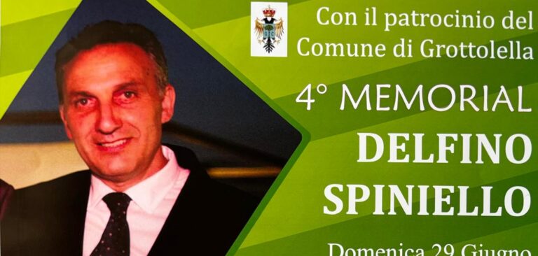 A Grottolella torna il “Memorial Delfino Spiniello”