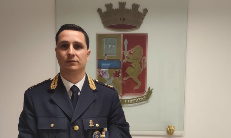 Avellino, il Commissario Capo Atorino alla guida della Sezione Polizia Stradale