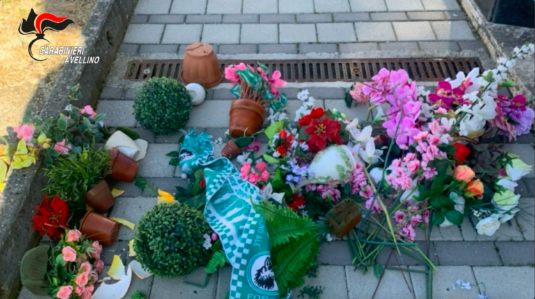 VIDEO/ Chiusano e Castelvetere: profanazioni nei cimiteri, i Carabinieri denunciano due persone