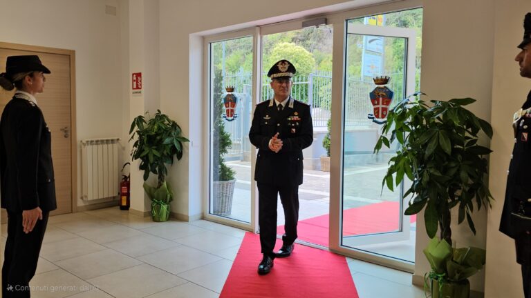 Il Generale La Gala in visita alla Compagnia Carabinieri: “Ogni Carabiniere sia un punto di riferimento per la comunità”