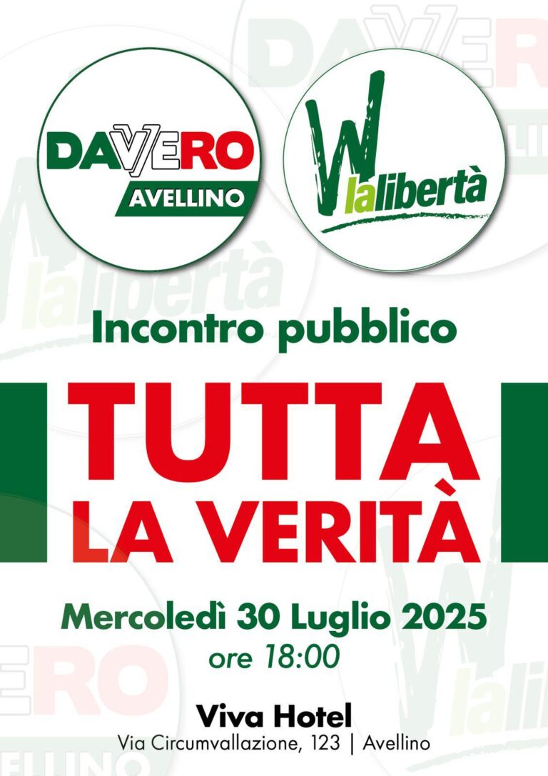 “Tutta la verità”: Gianluca Festa torna a parlare in un incontro pubblico