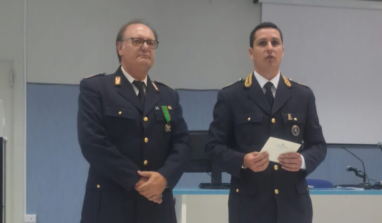 Il sovrintendente Treviglio saluta la Polizia dopo trentasei anni in prima linea