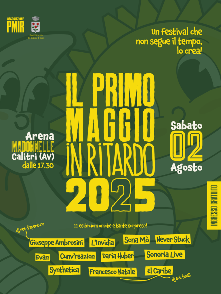 Musica e radici all’Arena Madonnelle: torna Il Primo Maggio in Ritardo