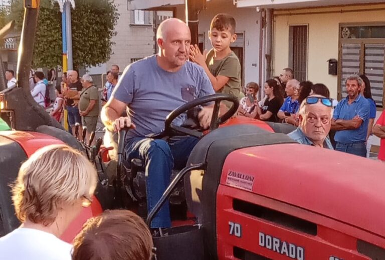 San Giorgio del Sannio: benedizione dei mezzi agricoli per la Madonna del Carmine