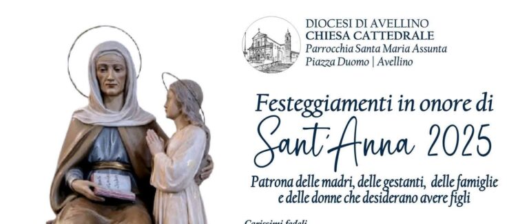 Avellino si prepara a celebrare Sant’Anna