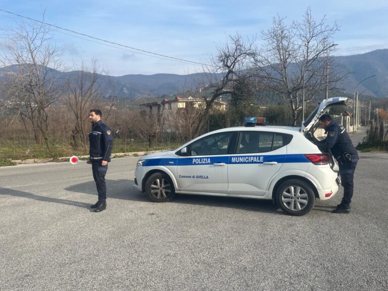 Avella, proseguono i controlli della Polizia Municipale per evitare sinistri stradali