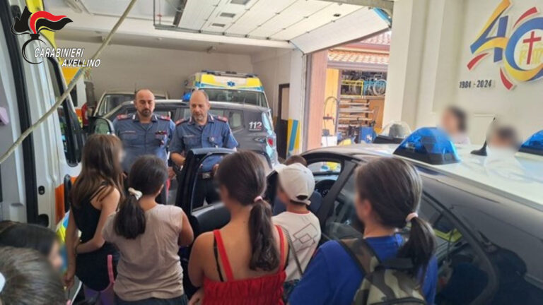 I Carabinieri incontrano i ragazzi del Campo Scuola “Anch’io sono la Protezione Civile”