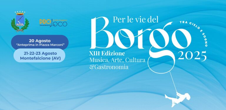 “Per le Vie del Borgo”: a Montefalcione il Festival Internazionale delle Culture