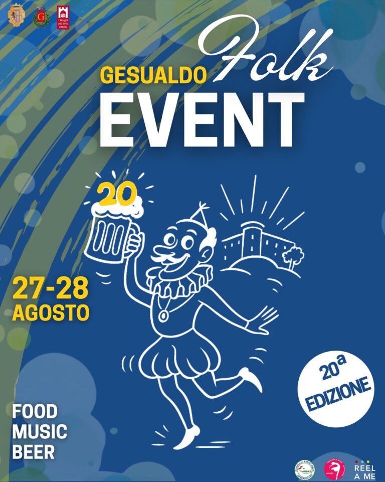 Gesualdo Folk Event 2025: vent’anni di musica, tradizione e comunità nel cuore dell’Irpinia