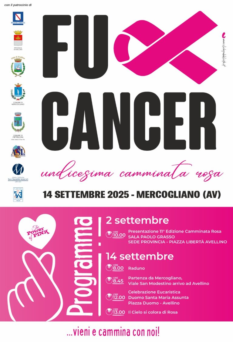 Camminata Rosa: undicesima edizione sul tema “Fu Cancer”