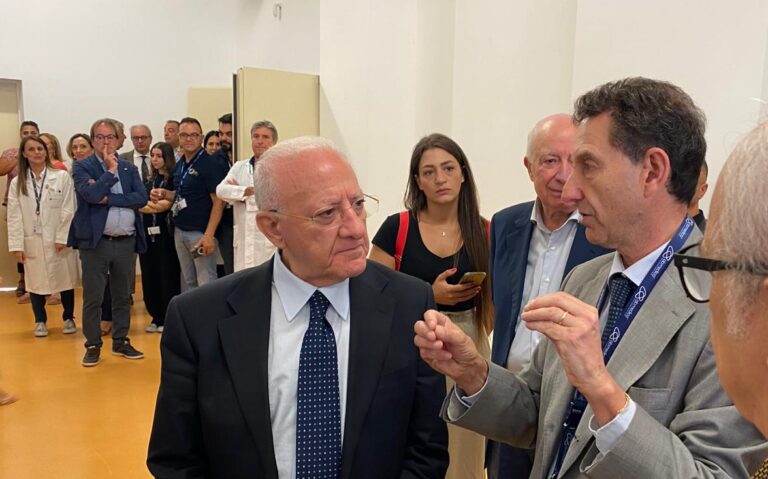 De Luca al Commissario Perrotta: “Daremo una mano per evitare il tracollo di Avellino