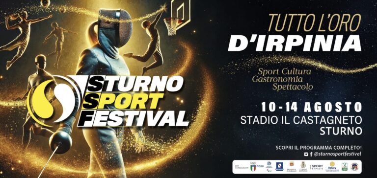Torna lo Sturno Sport Festival: sport, cultura e spettacolo