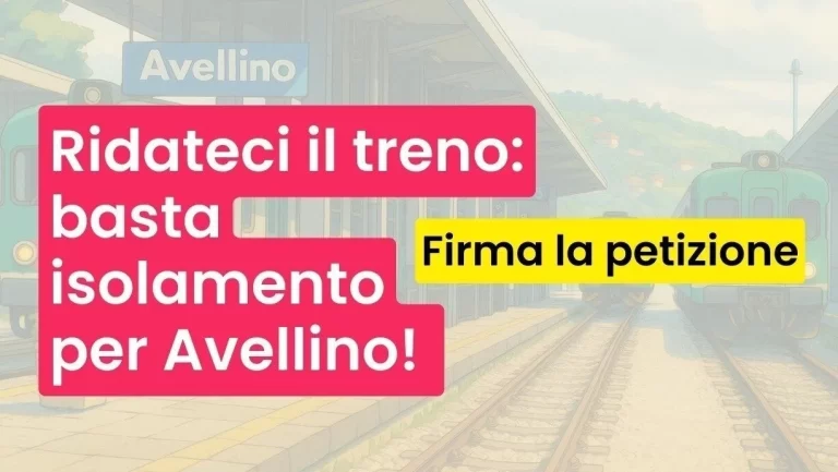 Parte la petizione per chiedere il riscatto ferroviario della provincia di Avellino