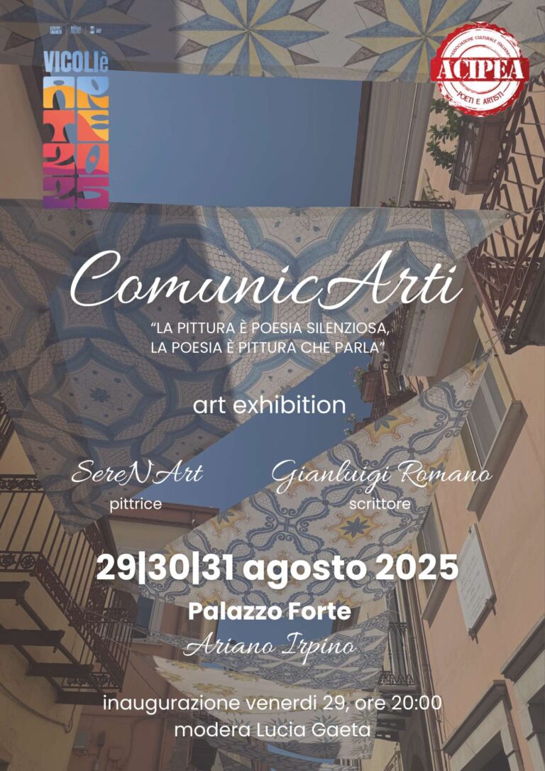“VicoliÈComunicarti”: il dialogo tra pittura e poesia