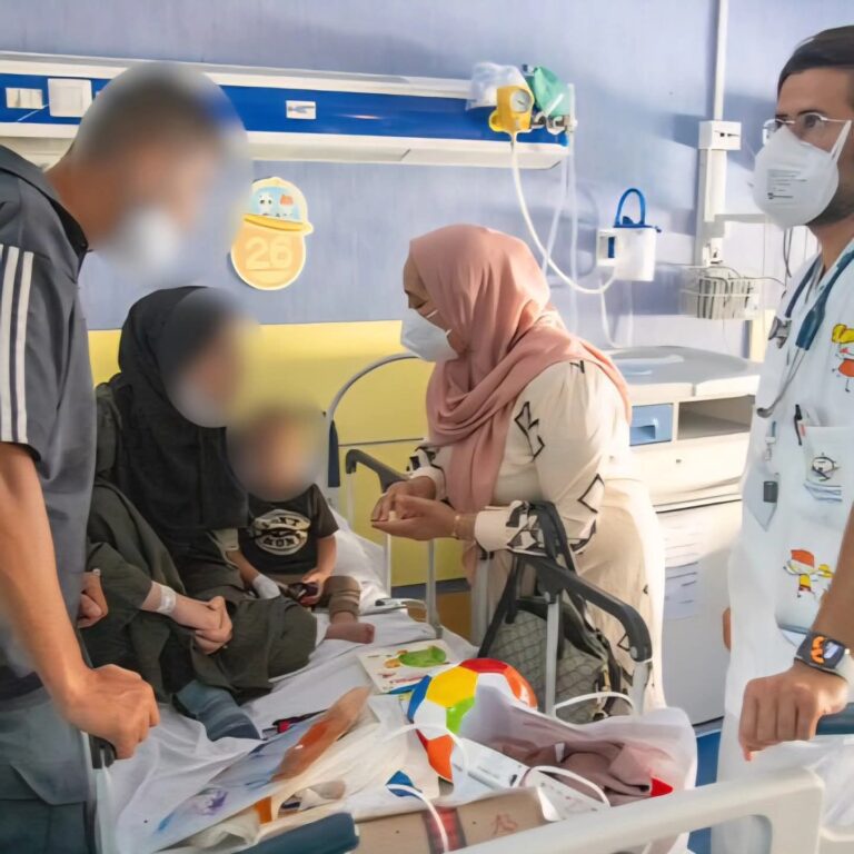 Rayan e Sham, i due bimbi di Gaza curati al Santobono