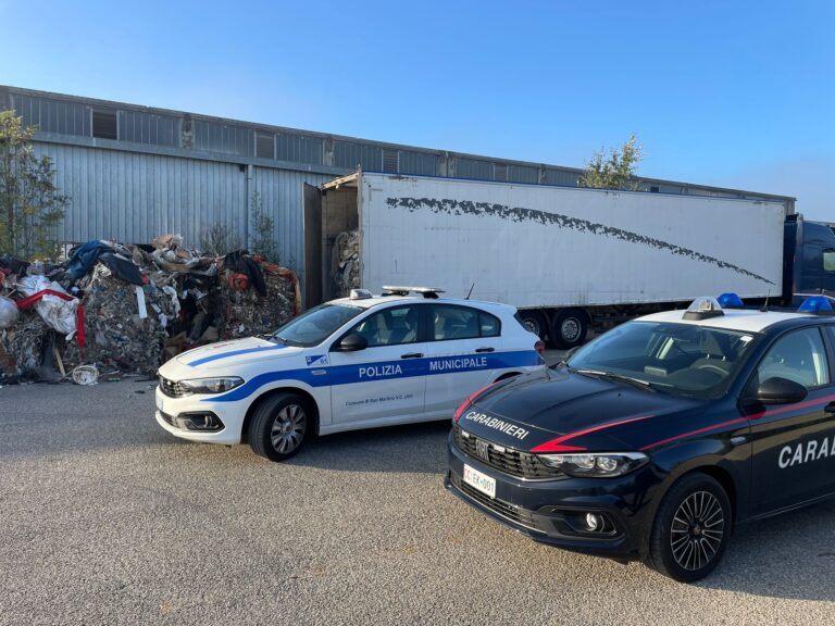 Lotta al traffico di rifiuti, il comune di S. Martino si costituisce parte civile