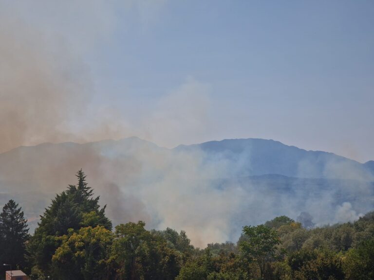 Incendi: fiamme a Montemiletto e in altri comuni irpini