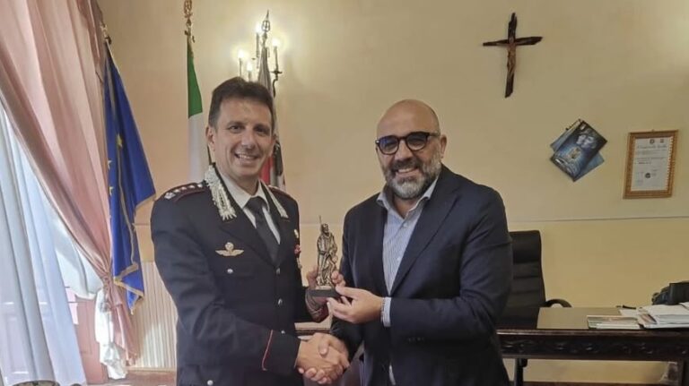 Carabinieri, gli auguri di Buonopane al nuovo comandante provinciale