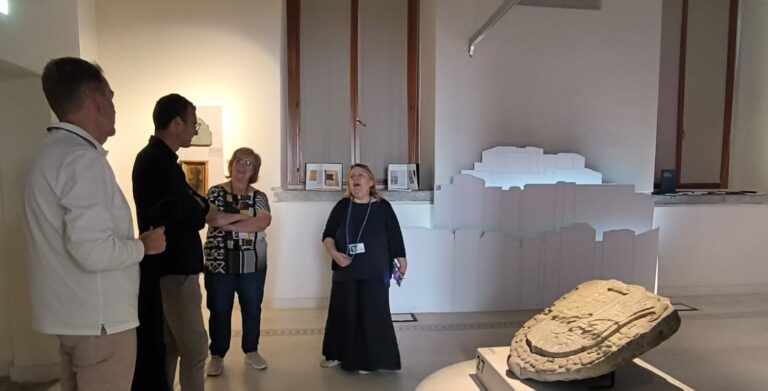 La dirigenza della Virtus Entella in visita al Museo Irpino su invito della Provincia